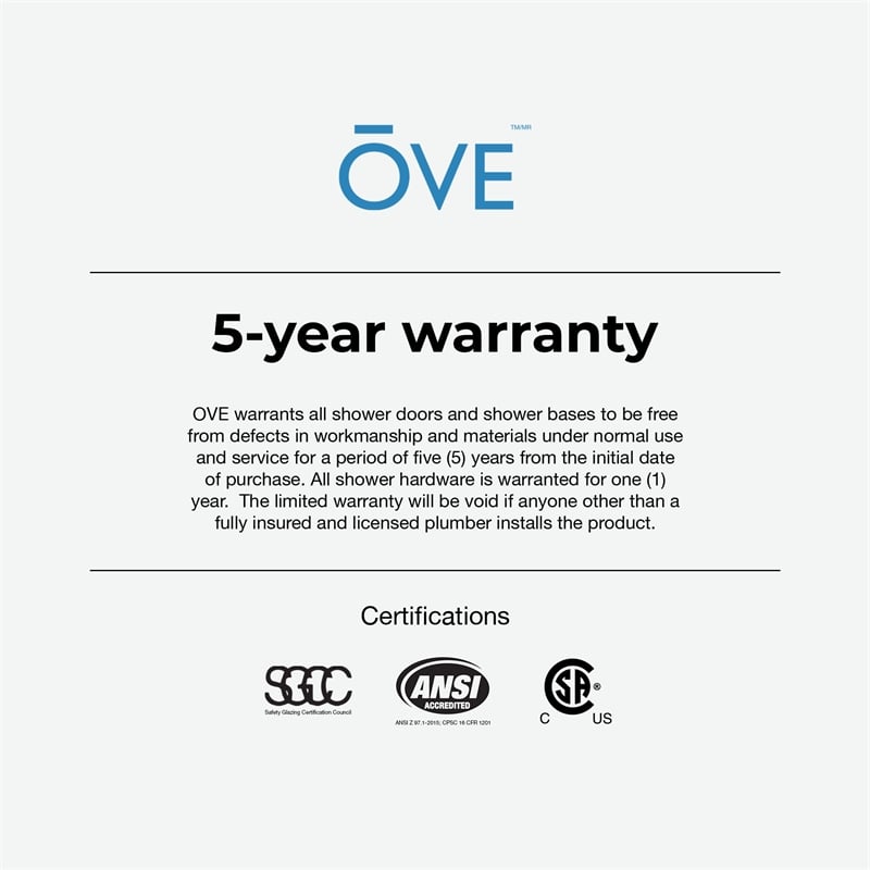 Pasadena 48 x 36 x 74-3/4 Alcove Shower Kit with Base and Door in Satin Nickel