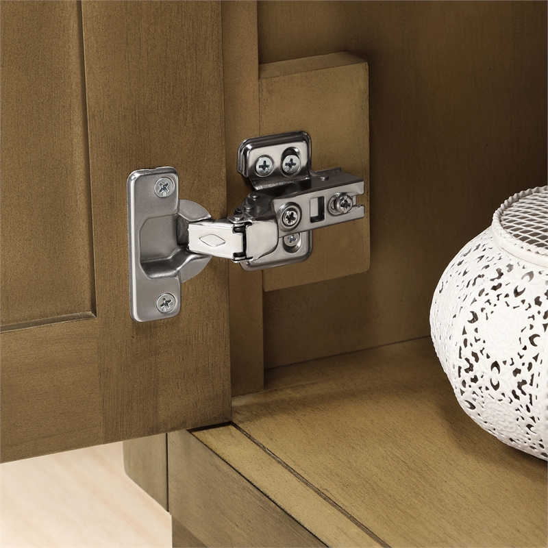 Athea 72 in. Almond Latte Vanity with Top and Matte Black Hardware