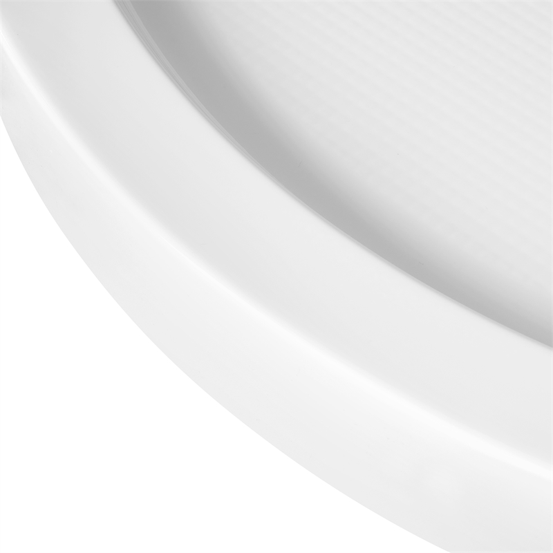 Breeze 35 in Round Corner Shower Kit Satin Nickel Frosted Sliding Door Base