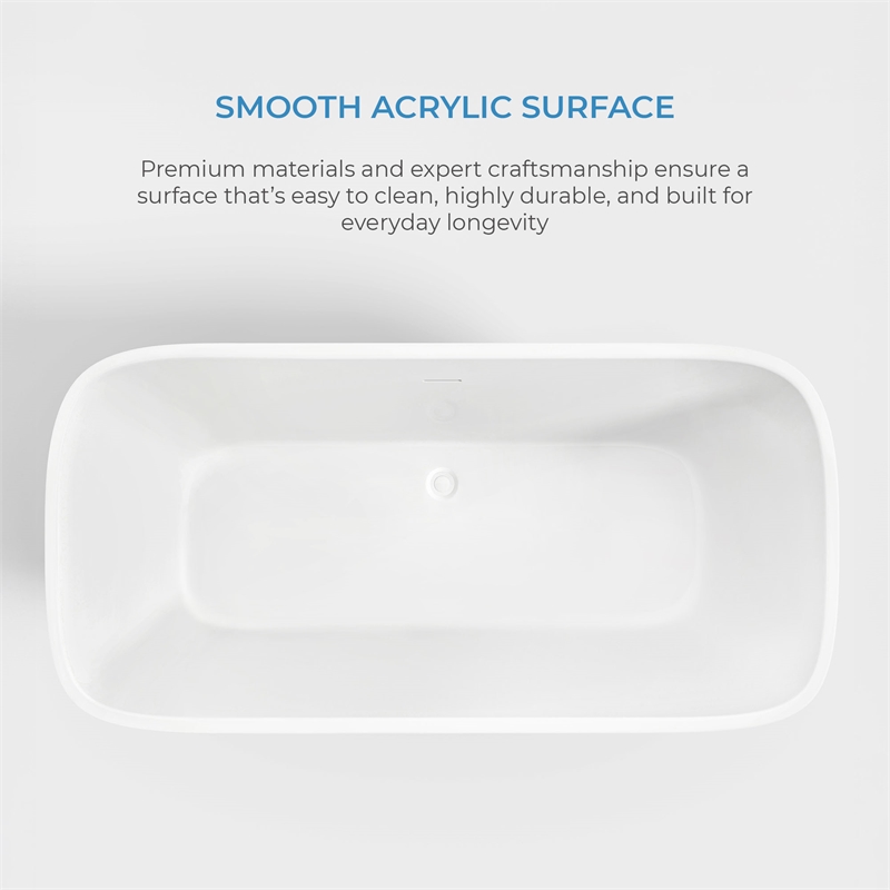 OVE Aveline 60 in. Freestanding Bathtub