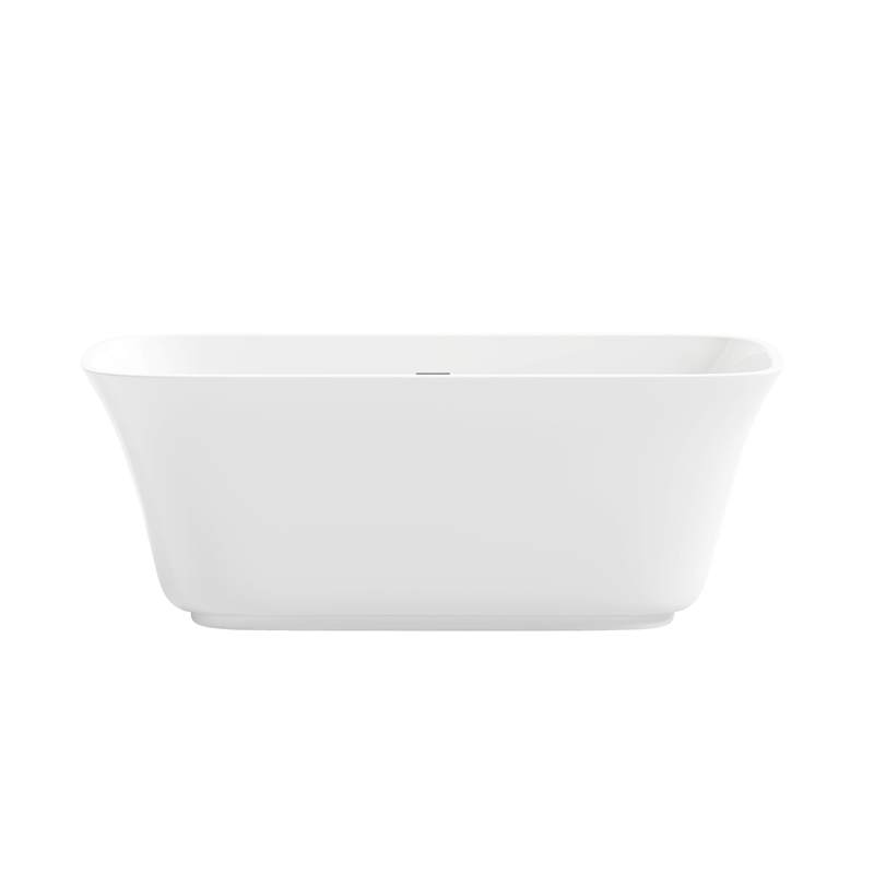 OVE Aveline 60 in. Freestanding Bathtub Kit extra Gold Hardware