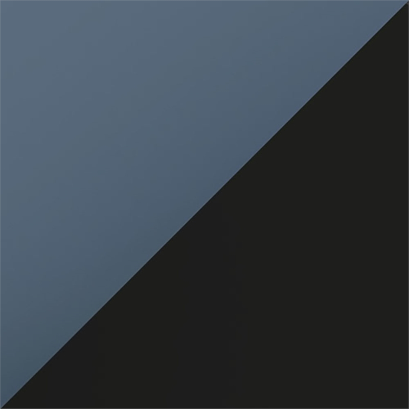 OVE Ayago 59 in. Freestanding Chambray Bathtub Kit Black Hardware