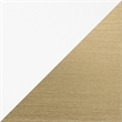 OVE Xander 36 in. Pure White Bathroom Vanity with Brushed Gold Hardware