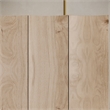 OVE Albert 31 in. Modern Fluted Accent Cabinet in Light Oak
