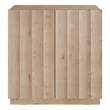 OVE Albert 31 in. Modern Fluted Accent Cabinet in Light Oak