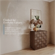 OVE Alana 29 in. Set of 2 Accent Cabinets in Warm Walnut
