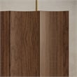 OVE Albert 31 in. Set of 3 Accent Cabinets - Warm Walnut