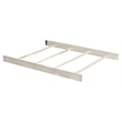 Heritage Baby Products Charleston Wood Full Bed Conversion Kit in White