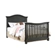 Heritage Baby Products Charleston Wood Full Bed Conversion Kit in Brown