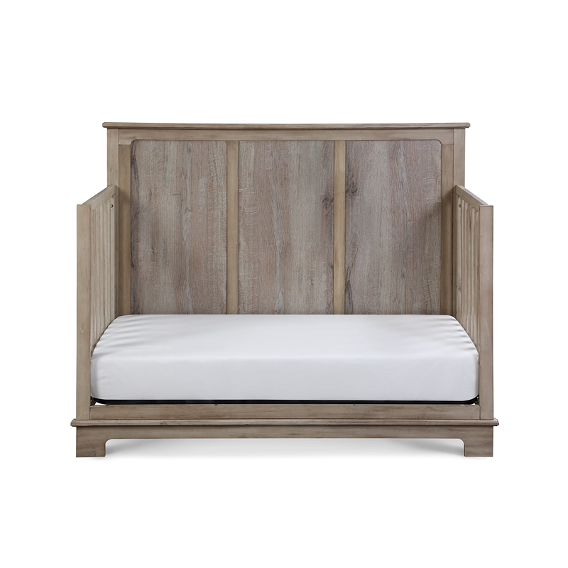 Suite Bebe Grayson Traditional Wood 4-in-1 Convertible Crib in Natural