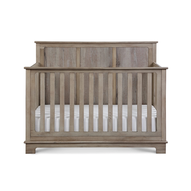 Suite Bebe Grayson Traditional Wood 4-in-1 Convertible Crib in Natural