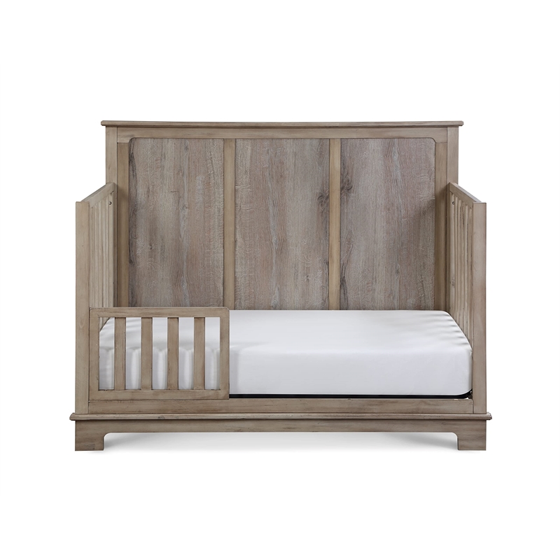 Suite Bebe Grayson Traditional Wood 4-in-1 Convertible Crib in Natural
