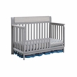 Suite Bebe Hayes Wood 4-in-1 Convertible Crib in Gray/Weathered Granite