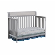 Suite Bebe Hayes Wood 4-in-1 Convertible Crib in Gray/Weathered Granite