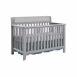 Suite Bebe Hayes Wood 4-in-1 Convertible Crib in Gray/Weathered Granite