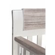 Suite Bebe Hayes Wood 4-in-1 Convertible Crib in White/Natural