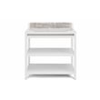 Suite Bebe Hayes Traditional Wood Changing Table in White/Natural