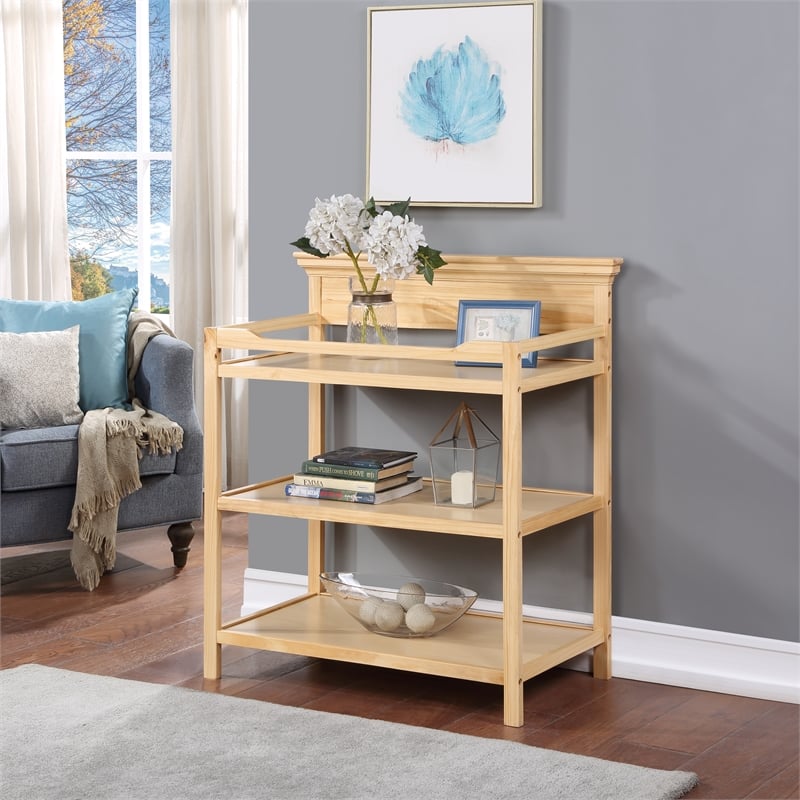 Suite Bebe Universal Traditional Wood Changing Table in Natural