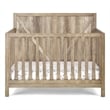 Suite Bebe Barnside Farmhouse Wood 4-in-1 Convertible Crib - Vintage Chestnut
