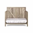 Suite Bebe Barnside Farmhouse Wood 4-in-1 Convertible Crib - Vintage Chestnut