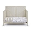 Suite Bebe Barnside Farmhouse Wood Toddler Guard Rail in Washed Gray