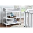 Suite Bebe Brees Contemporary Wood Changing Table in White/Graystone