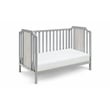Suite Bebe Brees Contemporary Wood Toddler Guard Rail in Gray Finish