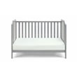 Suite Bebe Brees Contemporary Wood Toddler Guard Rail in Gray Finish