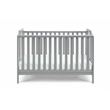 Suite Bebe Brees Contemporary Wood Island Crib in Gray/Graystone