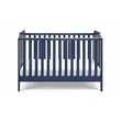 Suite Bebe Brees Contemporary Wood Island Crib in Midnight Blue/Brownstone