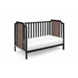 Suite Bebe Brees Contemporary Wood Toddler Guard Rail in Black Finish