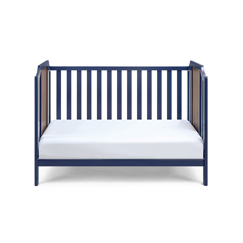 Suite Bebe Brees Contemporary Wood Toddler Guard Rail in Midnight Blue