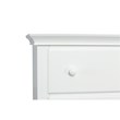 Suite Bebe Celeste 6-Drawer Modern Wood Double Dresser in White Finish