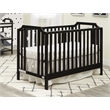 Suite Bebe Celeste Modern Wood Acrylic Island Crib in White Finish