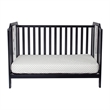 Suite Bebe Celeste Modern Wood Acrylic Island Crib in White Finish