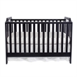 Suite Bebe Celeste Modern Wood Acrylic Island Crib in White Finish