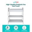 Suite Bebe Celeste Modern Wood Changing Table in White Finish