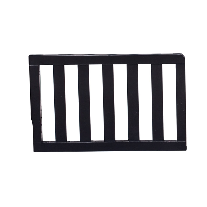Suite Bebe Celeste Modern Wood Toddler Guard Rail in Black Finish