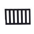 Suite Bebe Celeste Modern Wood Toddler Guard Rail in Black Finish