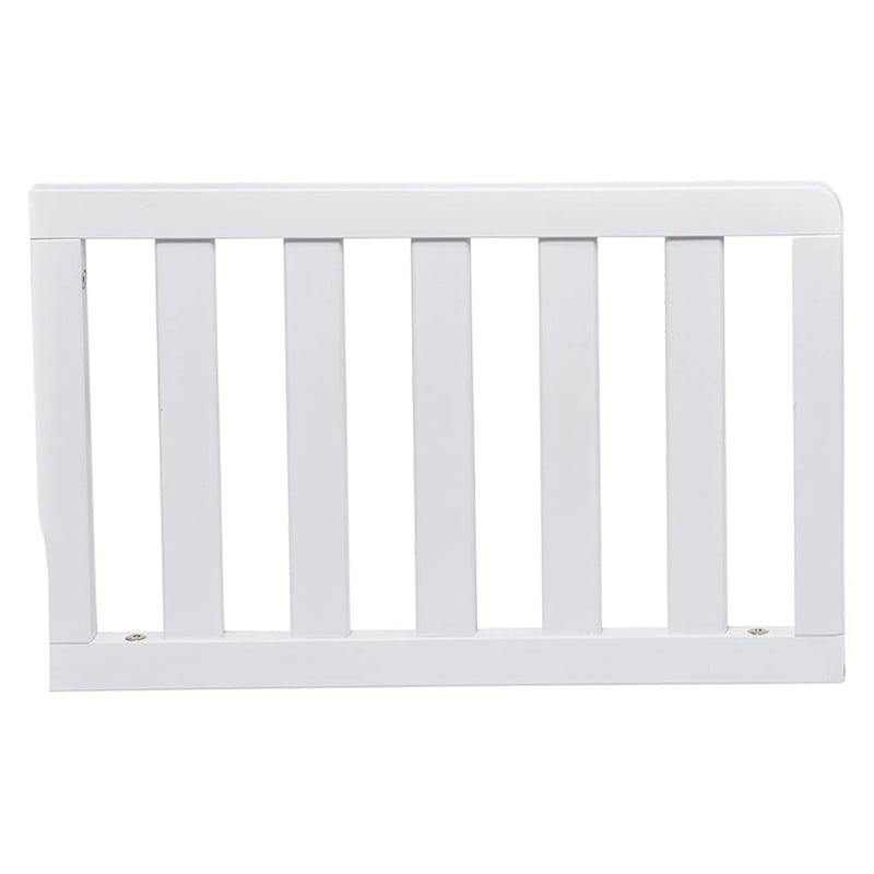 Suite Bebe Celeste Modern Wood Toddler Guard Rail in White Finish