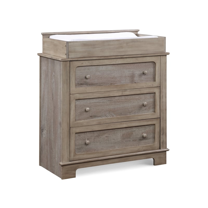 Suite Bebe Grayson Traditional Wood Changing Station in Natural