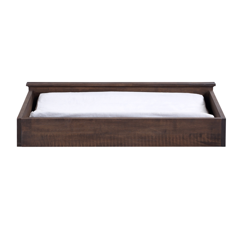 Suite Bebe Grayson Traditional Wood Changing Station in Brown