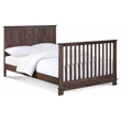 Suite Bebe Grayson Traditional Wood Full Bed Conversion Kit in Brown
