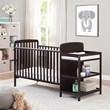 Suite Bebe Ramsey Traditional Wood Crib and Changer Combo in Espresso