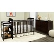 Suite Bebe Ramsey Traditional Wood Crib and Changer Combo in Espresso