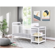 Suite Bebe Ramsey Traditional Wood Crib and Changer Combo in White