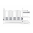 Suite Bebe Ramsey Traditional Wood Crib and Changer Combo in White