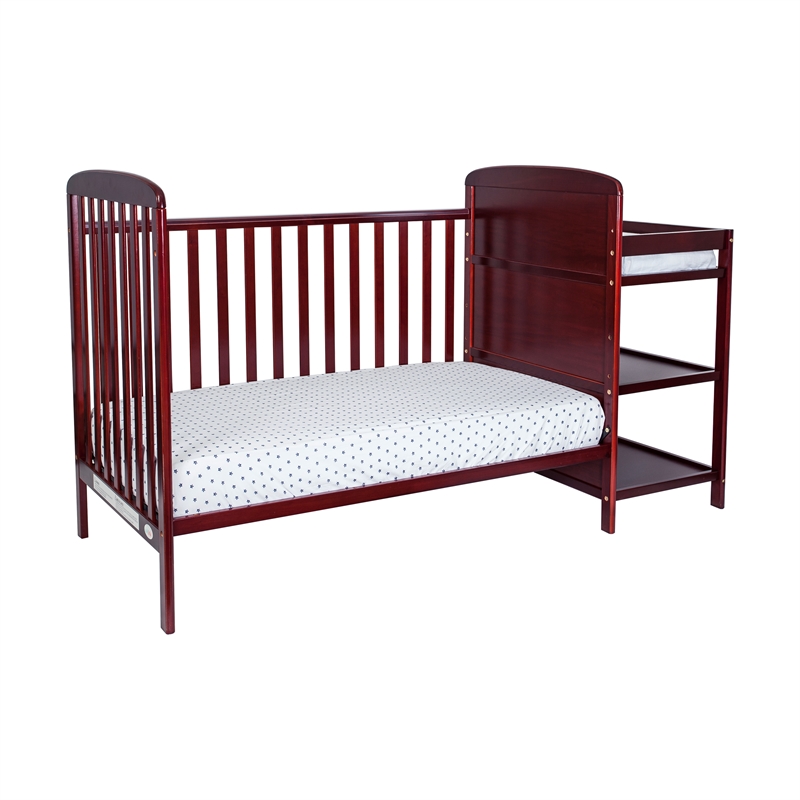 Suite Bebe Ramsey Traditional Wood Toddler Guard Rail in Cherry