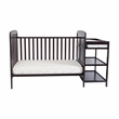 Suite Bebe Ramsey Traditional Wood Toddler Guard Rail in Espresso