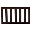 Suite Bebe Ramsey Traditional Wood Toddler Guard Rail in Espresso